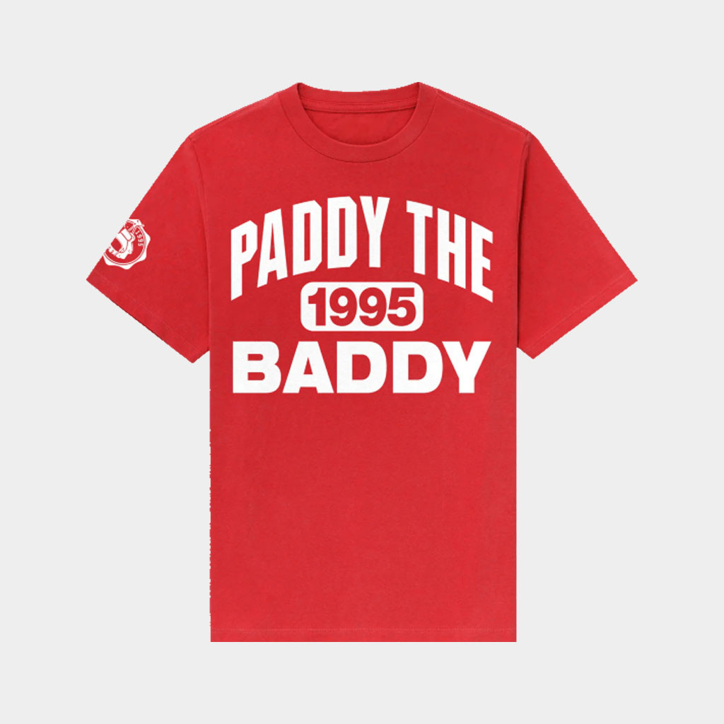 Paddy The Baddy Merch 2026 Paddy The Baddy T-Shirt Red Paddy Pimblett Merch Gift For Fans