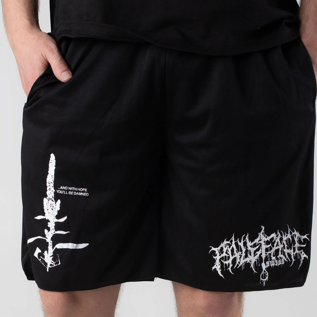 Paleface Swiss Merch You'll Be Damned Hidden Flower Shorts Cool Gifts For Brothers