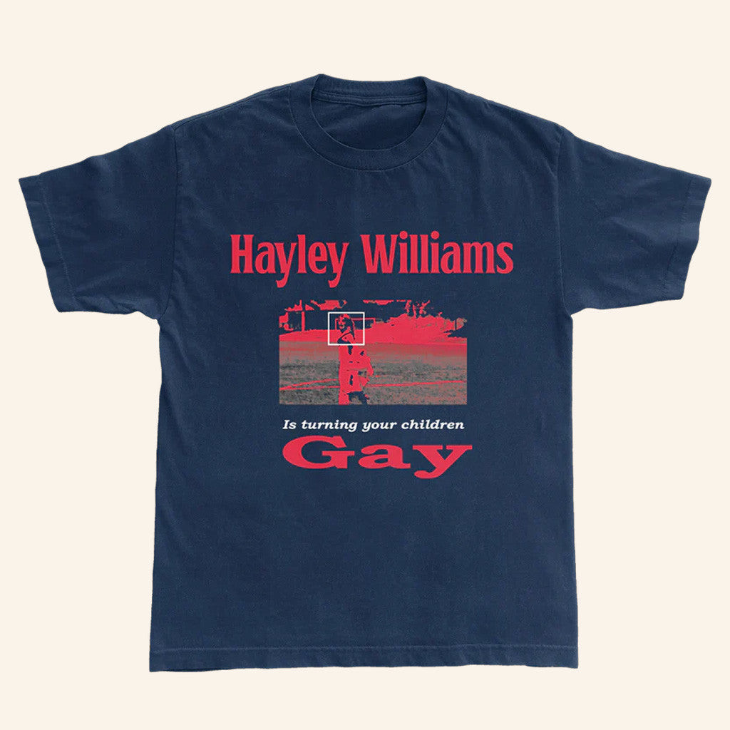 Paramore Merch Turning Your Children Gay T-Shirt Gifts For Girlfriend