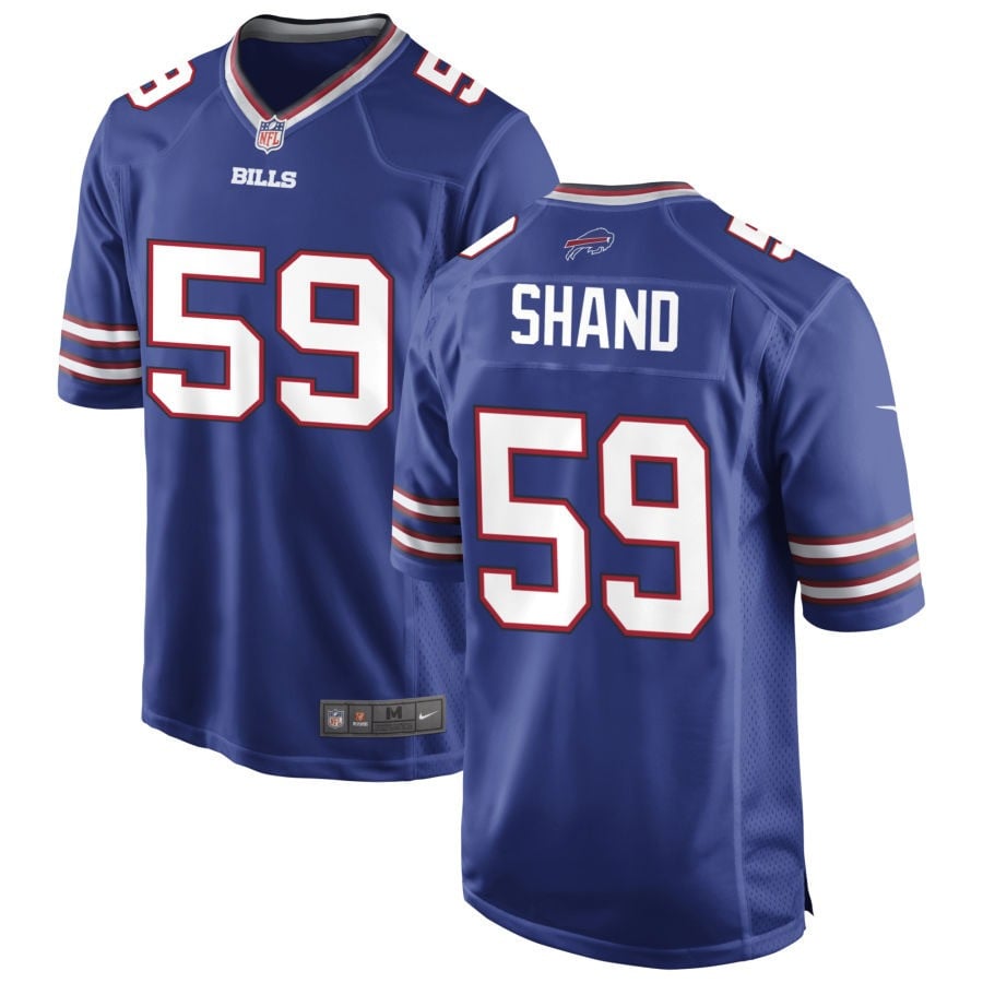 Paris Shand Buffalo Bills 2025 Game Jersey - Royal