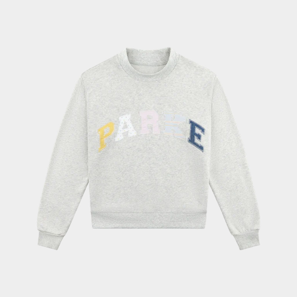 Parke Merch 2026 Patchwork Varsity Sweatshirt Parke Sweatshirt Gifts For Besties