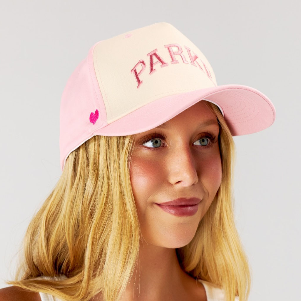Parke X Pink Aid Merch 2026 Parke Hat Embroidered Breast Cancer Gear Gifts For Her