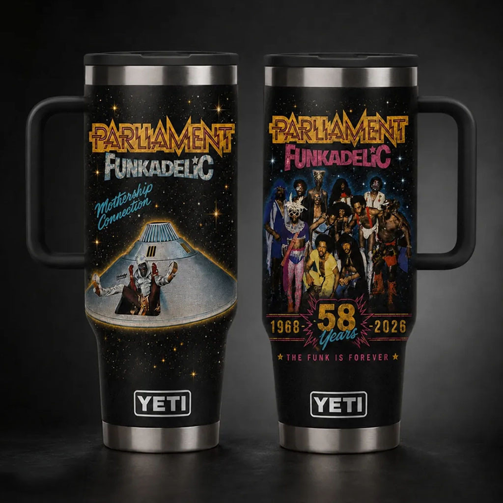 Parliament Funkadelic 58 Years Tumbler Parliament-Funkadelic Merch Gifts For Music Lovers