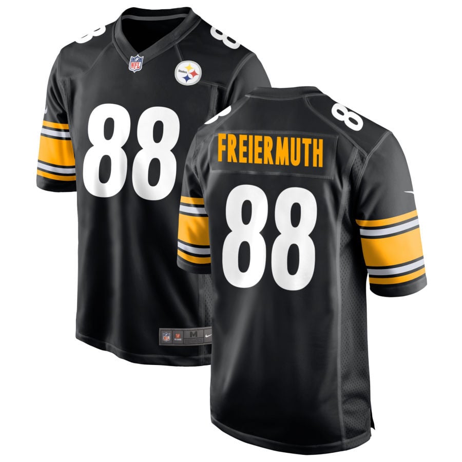 Pat Freiermuth Pittsburgh Steelers 2025 Game Jersey - Black