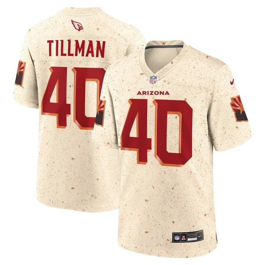 Pat Tillman Arizona Cardinals 2025 ï¿½ï¿½ï¿½Rivalriesï¿½ï¿½ï¿½ Limited Jersey - Beige