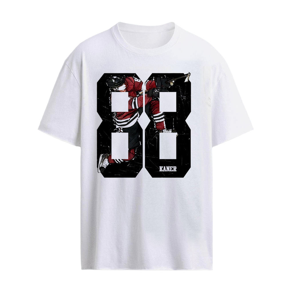 Patrick Kane Chicago Blackhawks 88 Kaner NHL number shirt
