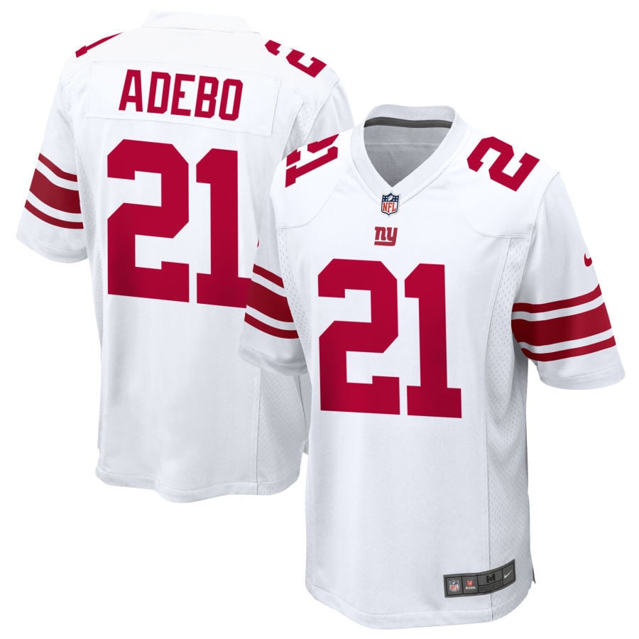 Paulson Adebo New York Giants 2025 Game Jersey - White