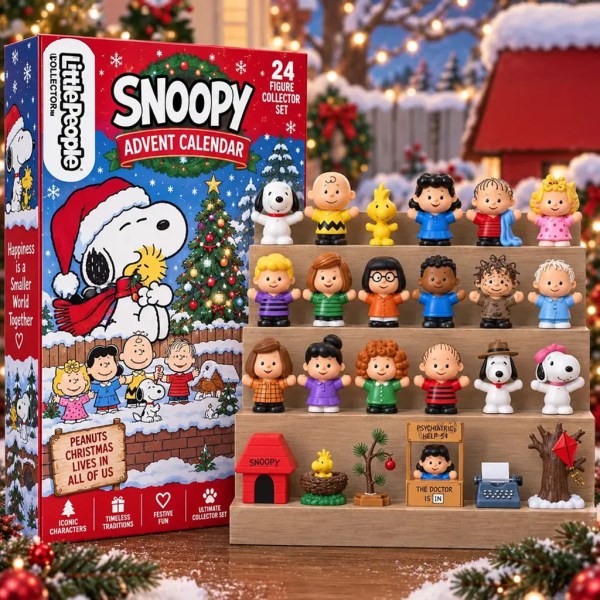 Peanuts Snoopy Advent Calendar 2026 Christmas Ornament Snoopy Merch Cute Xmas Gift For Friends - Image 2