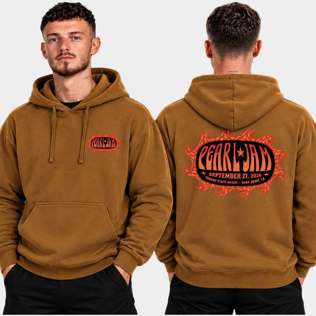 Pearl Jam Merch Ohana Festival 2026 Sun Sets Hoodie Presents For Music Lovers