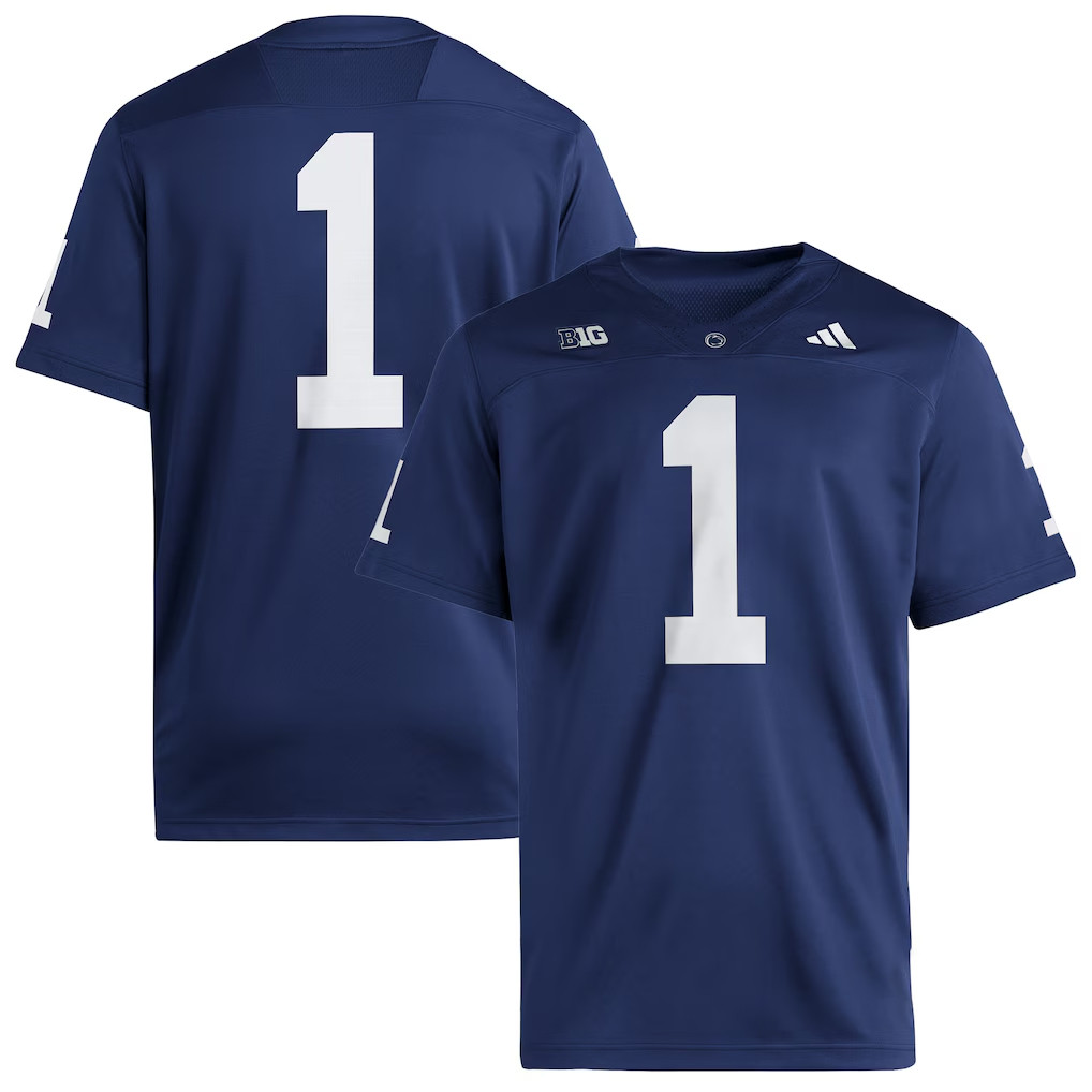 Penn State Merch 2026 #1 Penn State Nittany Lions Jersey Home Navy Jersey Gift For Brothers
