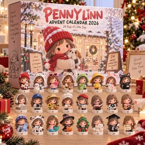 Penny Linn Advent Calendar 2026 24 Days Of Little Joys Christmas Ornaments Penny Linn Merch - Image 2