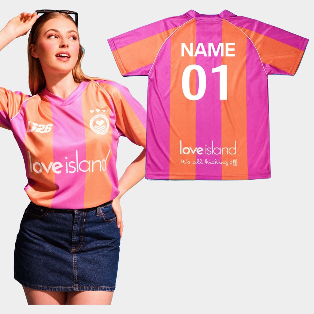 Personalised Love Island Merch 2026 Love Island Jersey Reality TV Merch Gift For Her