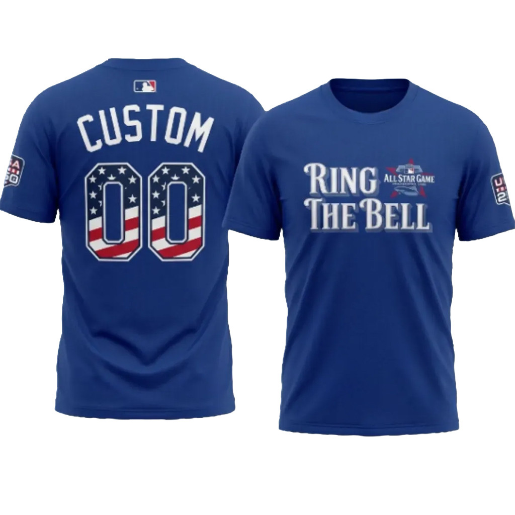Personalized 2026 All-Star Game Ring The Bell T-Shirt Baseball Fan Shirt Gift For Brothers