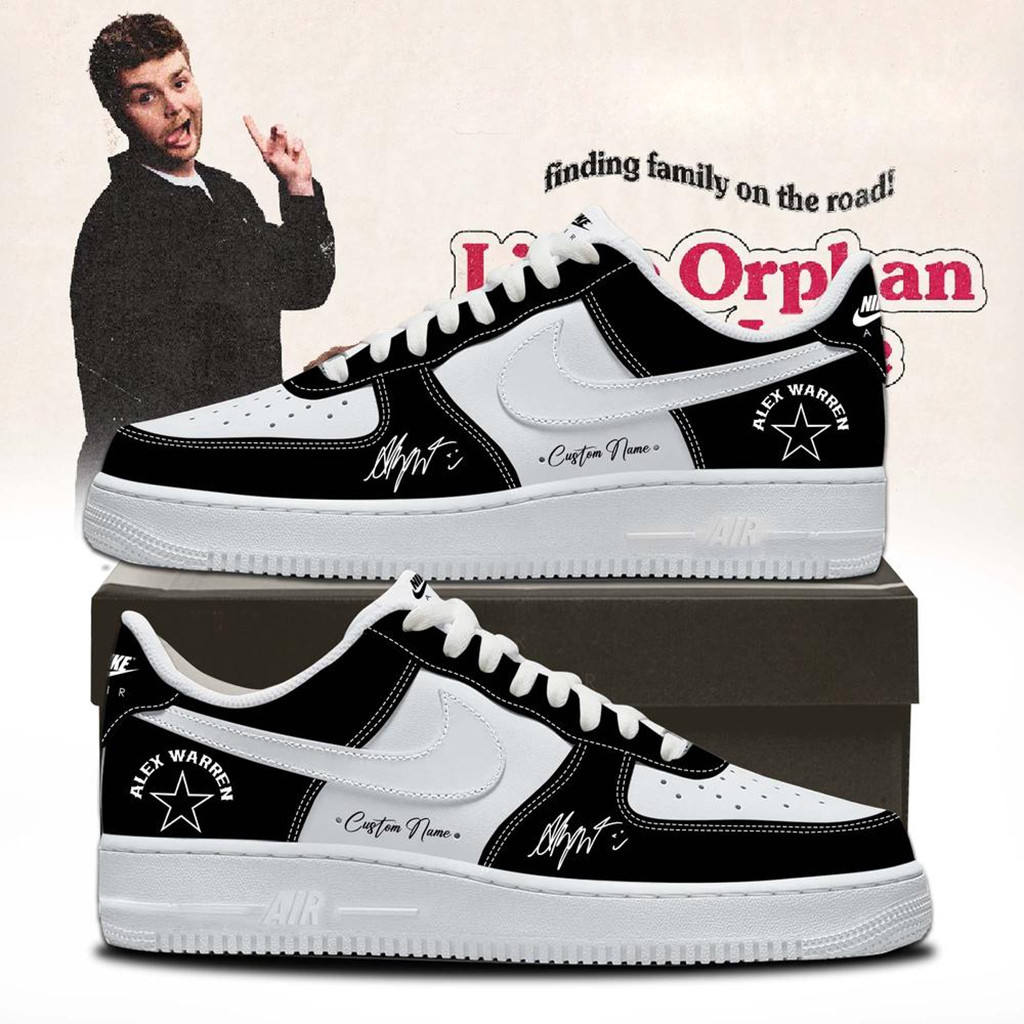 Personalized Alex Warren Merch 2026 Finding Family On The Road Tour Sneakers Gift For Fans