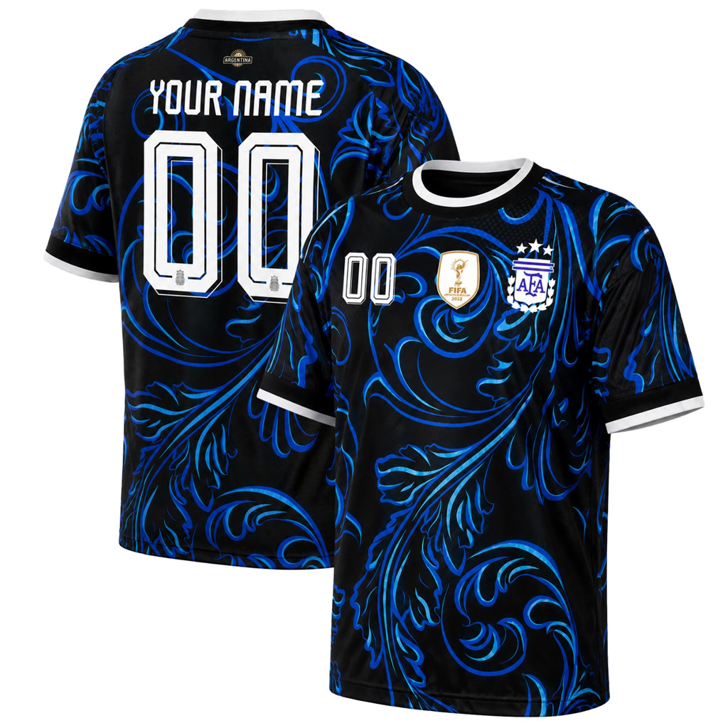 Personalized Argentina World Cup 2026 Merch National Team Argentina Away Jersey FIFA Merch