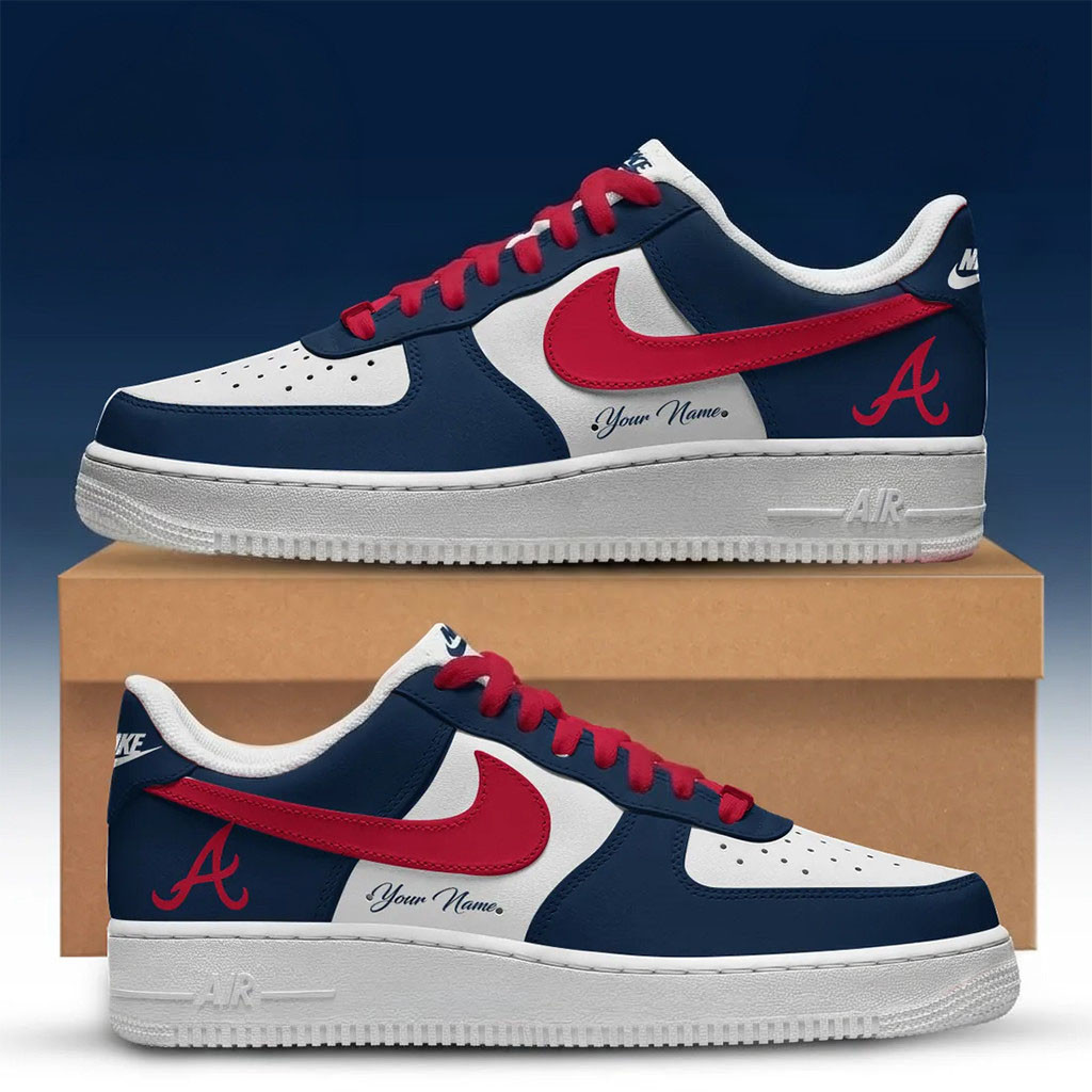 Personalized Atlanta Braves Shoes Sneakers 2026 Atlanta Braves Merch Gift For Baseball Lovers