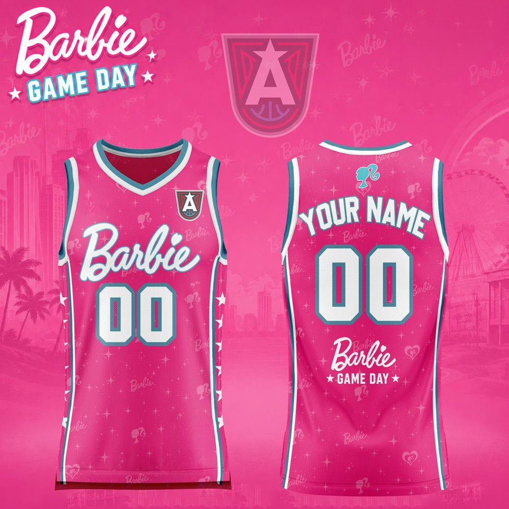 Personalized Atlanta Dream 2026 Barbie Game Day Basketball Jersey Atlanta Dream Merch Fan Gifts