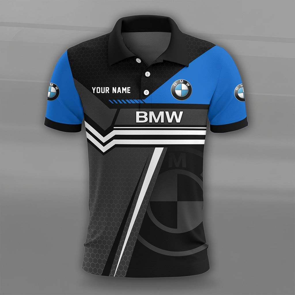 Personalized BMW Polo Shirt Best Gifts For Husband Car Lovers