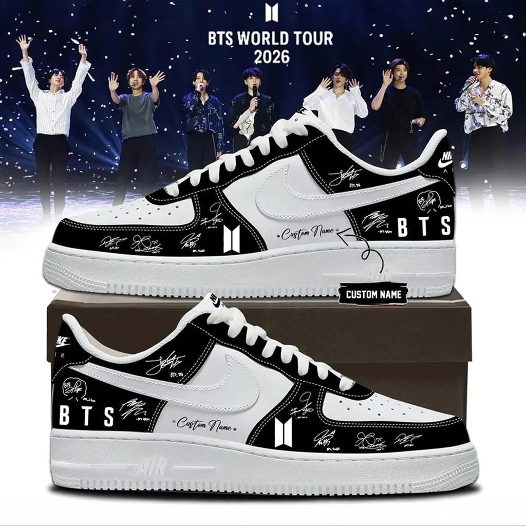 Personalized BTS World Tour 2026 Signature Sneakers BTS Merch Arirang Tour Shoes Army Gifts