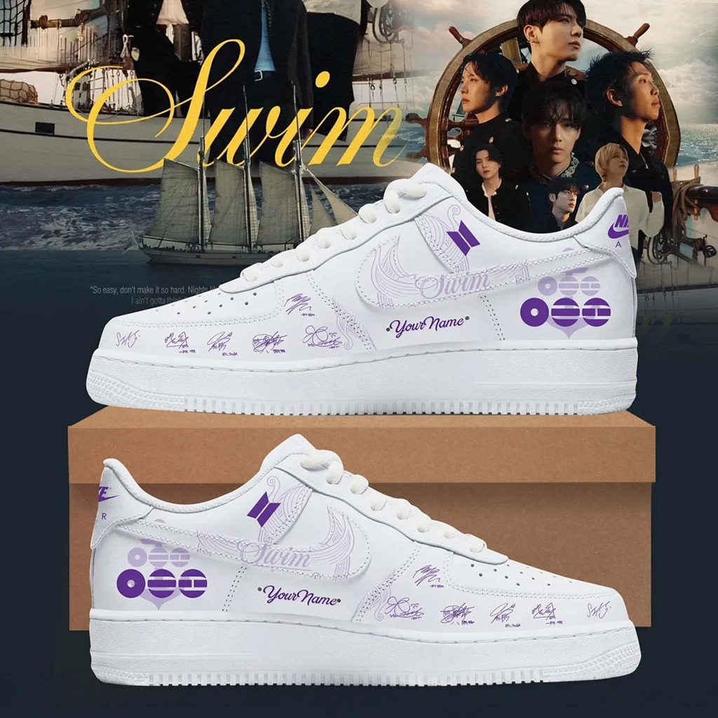 Personalized BTS World Tour Arirang Shoes Sneakers 2026 BTS Merch Best Gift For Army