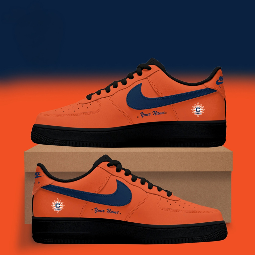 Personalized Connecticut Sun WNBA X Back 2 Black Sneakers 2026 WNBA Merch Basketball Fan Gifts