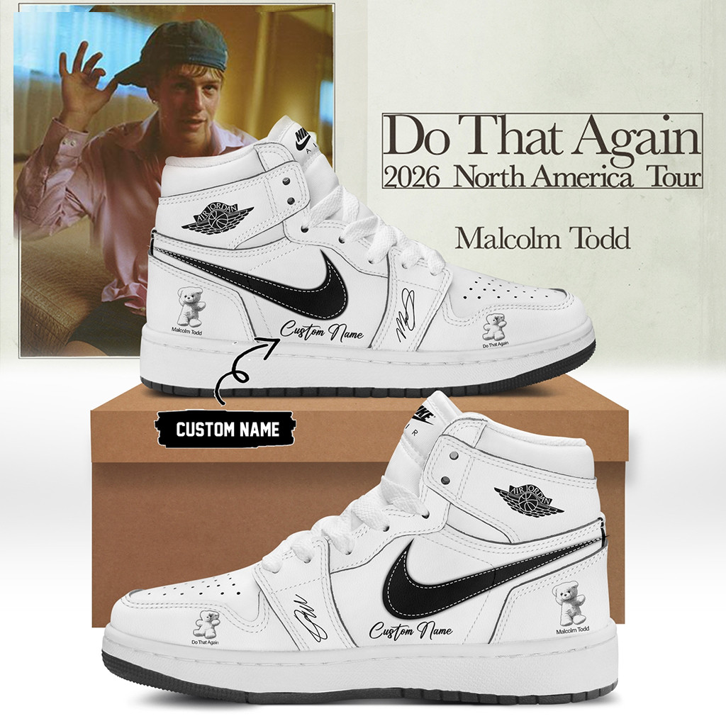 Personalized Do That Again North America Tour 2026 Shoes Malcolm Todd Merch Best Gifts Ideas