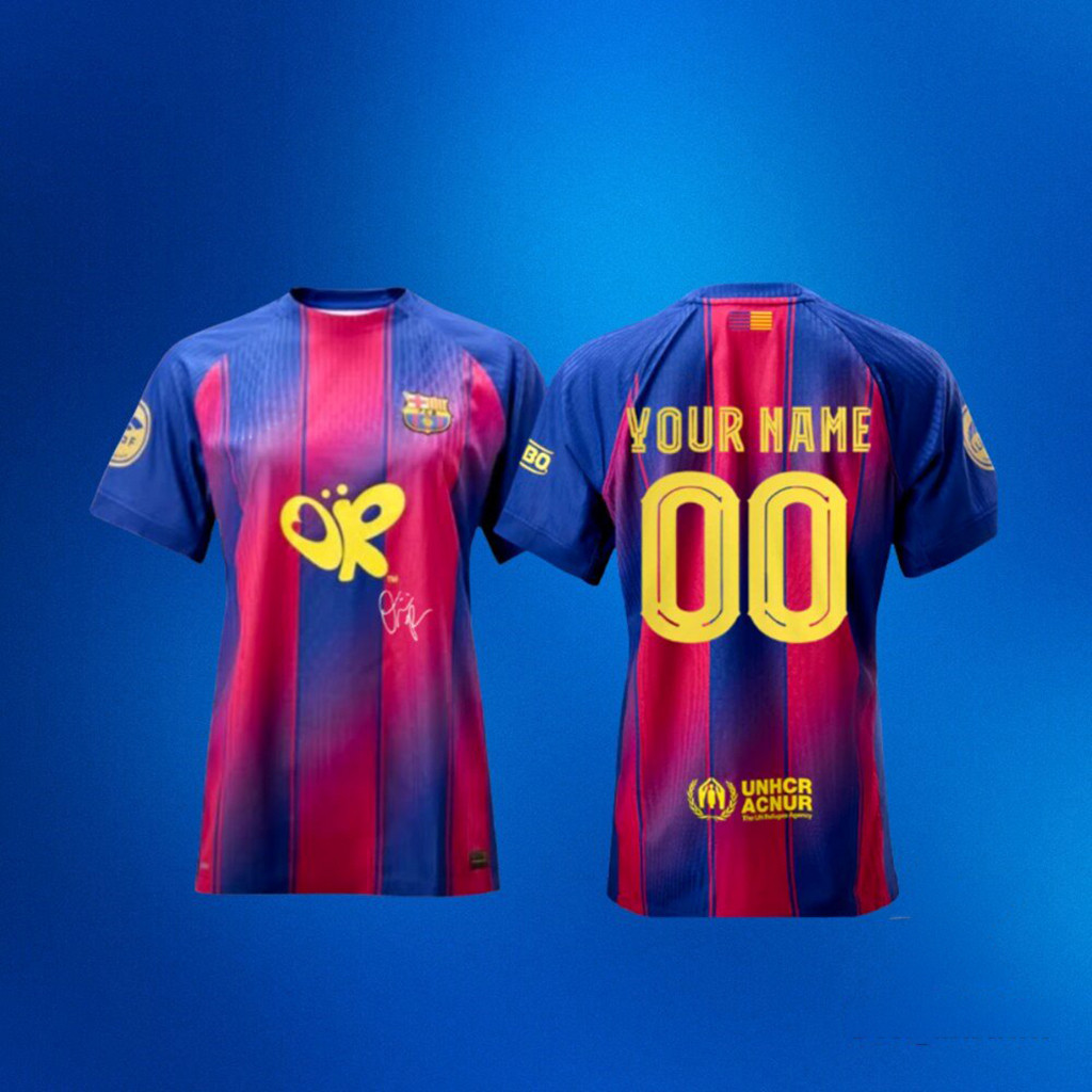 Personalized FC Barcelona X Olivia Rodrigo Jersey Game Day Clothing Gifts For Fans
