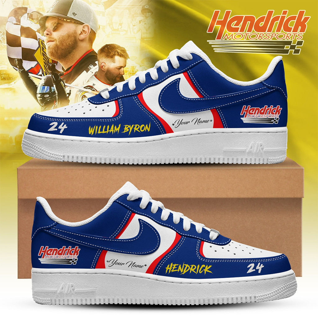 Personalized Hendrick Motorsports Special #24 William Byron 2026 Shoes Sneakers NASCAR Fan Gear
