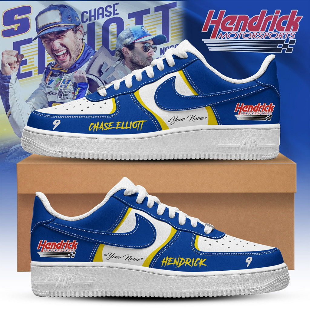 Personalized Hendrick Motorsports Special #9 Chase Elliott 2026 Sneakers NASCAR Fan Merch Gifts