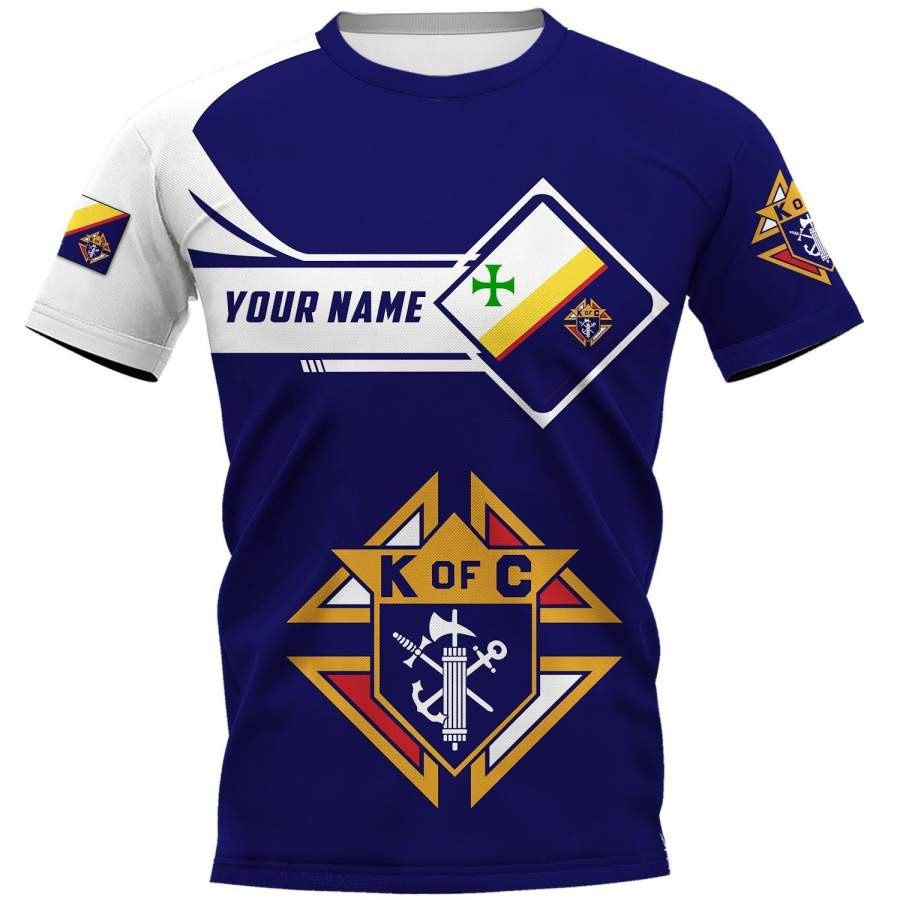 Personalized Knights Of Columbus T-Shirt K of C Merch Gift Ideas For Brother