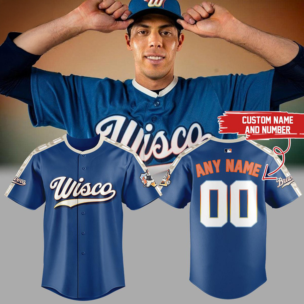 Personalized Milwaukee Brewers 2026 City Connect Baseball Jersey Brewers Merch Gifts For Fans