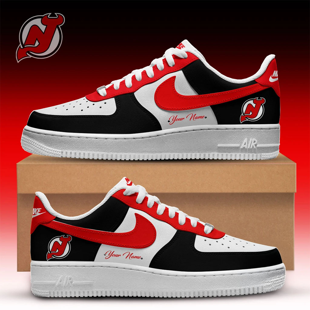 Personalized New Jersey Devils X Sana X Devils Shoes Sneakers 2026 NJ Devils Merch Fan Gear