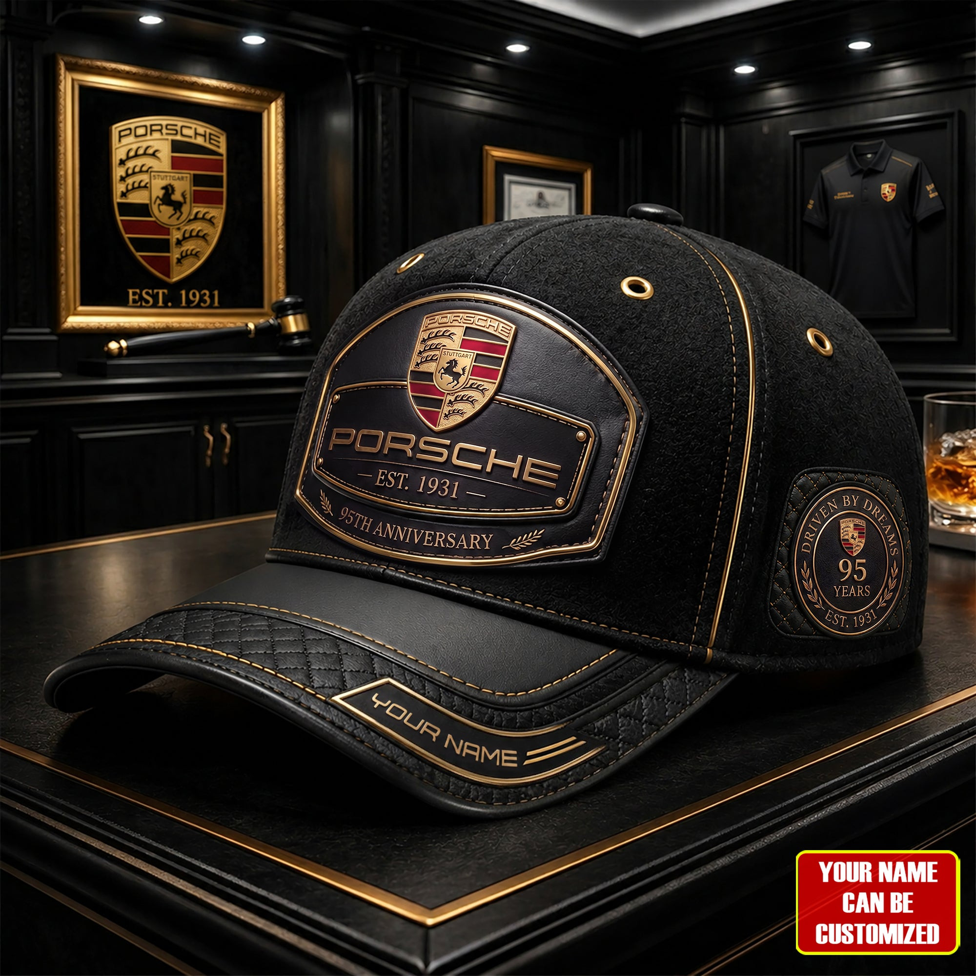 Personalized Pors 95rg Anniversary 1931 2026 Vintage Hat Car Enthusiast Gifts For Him