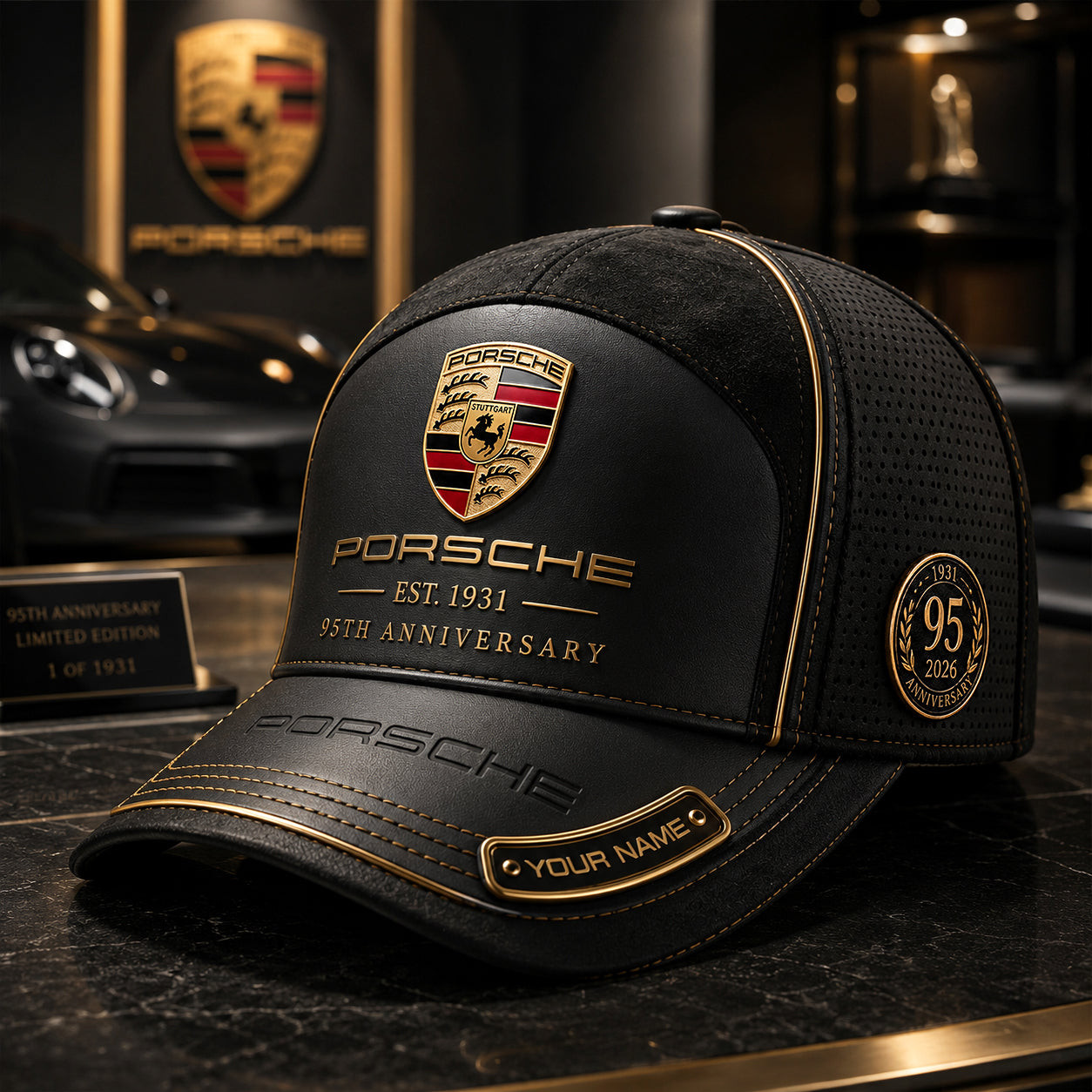 Personalized Pors Vintage 95th Anniversary 1931 2026 Hat Car Lover Gifts For Brothers