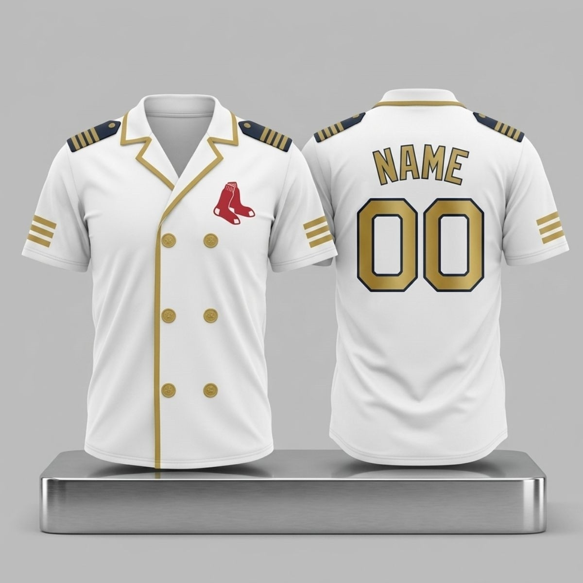 Personalized Red Sox Yacht Rock Night Jersey Boston Red Sox Merch Birthday Gift Ideas For Him