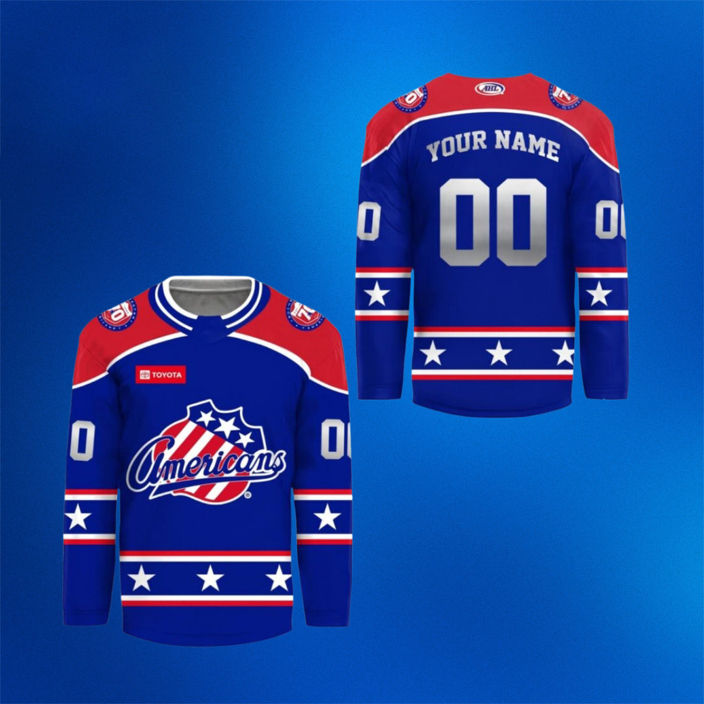 Personalized Rochester Americans 70Th Anniversary Throwback Jersey Best Gifts For Hockey Fans