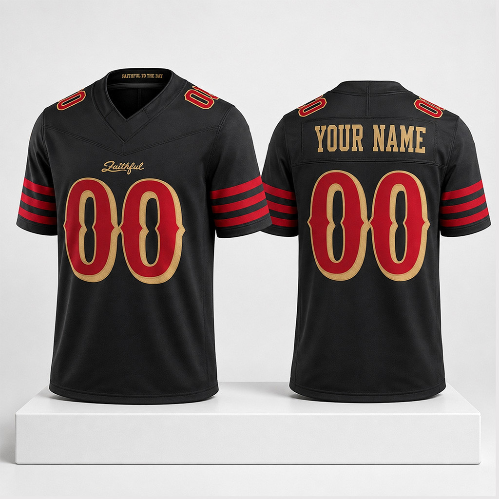 Personalized San Francisco 49ers Rivalry Uniforms Jersey 2026 SF 49ers Merch Game Day Apparel