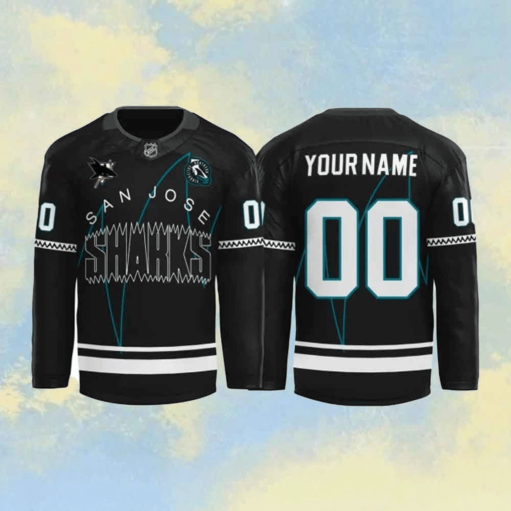 Personalized San Jose Sharks x Shoe Palace 2026 Edition Hockey Jersey Sharks Merch