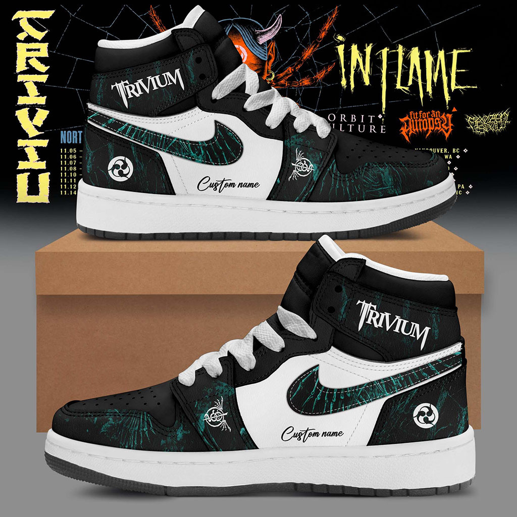Personalized Trivium North America Tour 2026 Shoes Sneaker Trivium Merch Gift For Fans