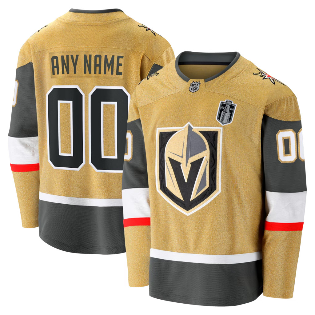 Personalized Vegas Golden Knights Merch 2026 Stanley Cup Final Breakaway Jersey Hockey Fan Gift