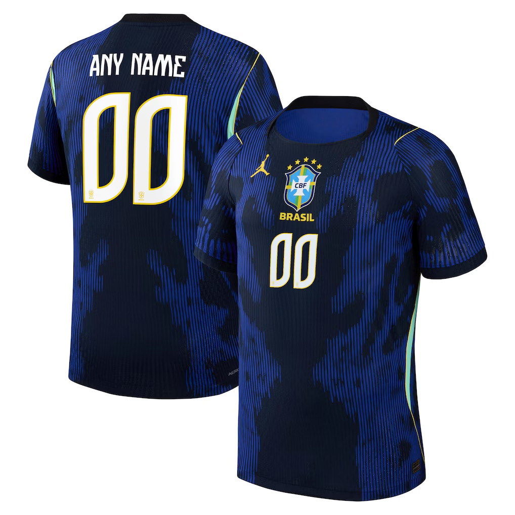 Personalized World Cup 2026 Merch Brazil 2026 Away Stadium Jersey Brazil National Team Merch