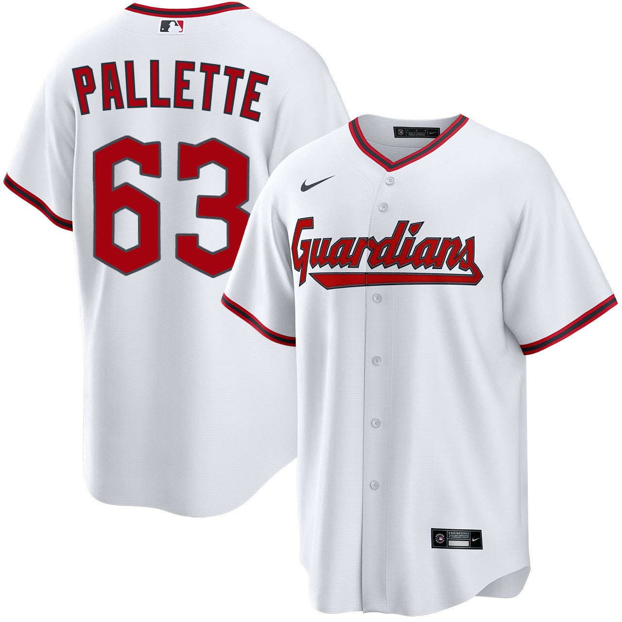 Peyton Pallette Cleveland Guardians 2026 Home Jersey - White
