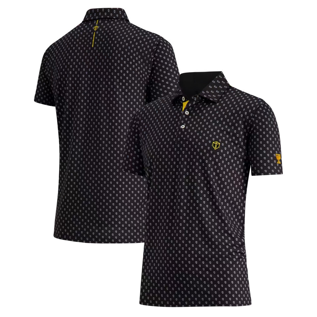 PGA Presidents Cup Merch 2026 B Draddy International Team 2026 Presidents Cup Polo Shirt Men's