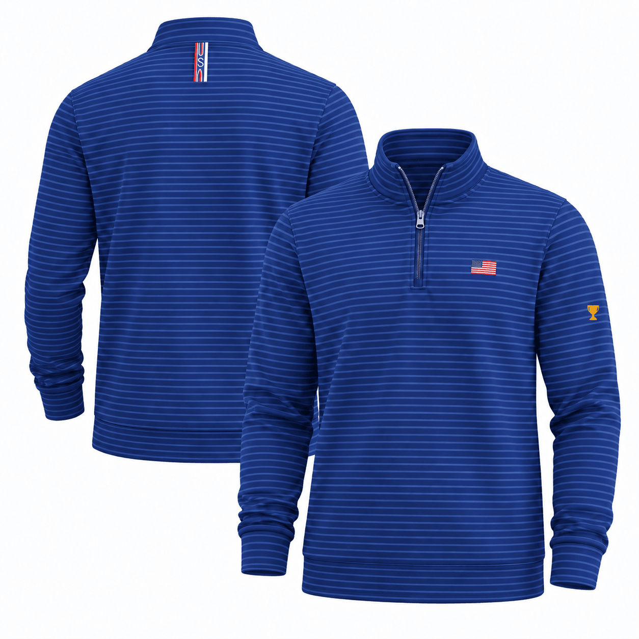 PGA Presidents Cup Merch 2026 B Draddy Team USA Presidents Cup Polo Shirt Golf Gifts For Men - Image 3