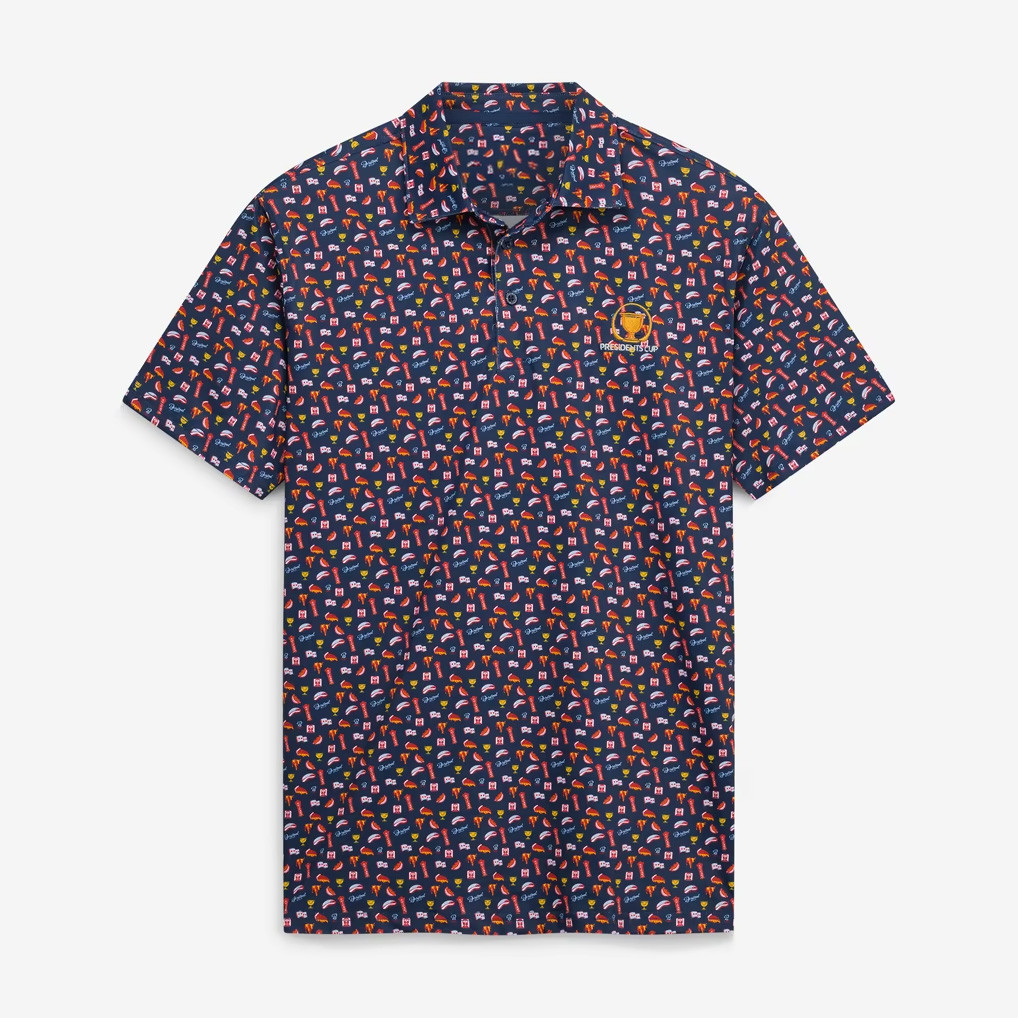 PGA Presidents Cup Merch 2026 Barstool Golf Presidents Cup Chicago Polo Shirt Mens Gifts Golf