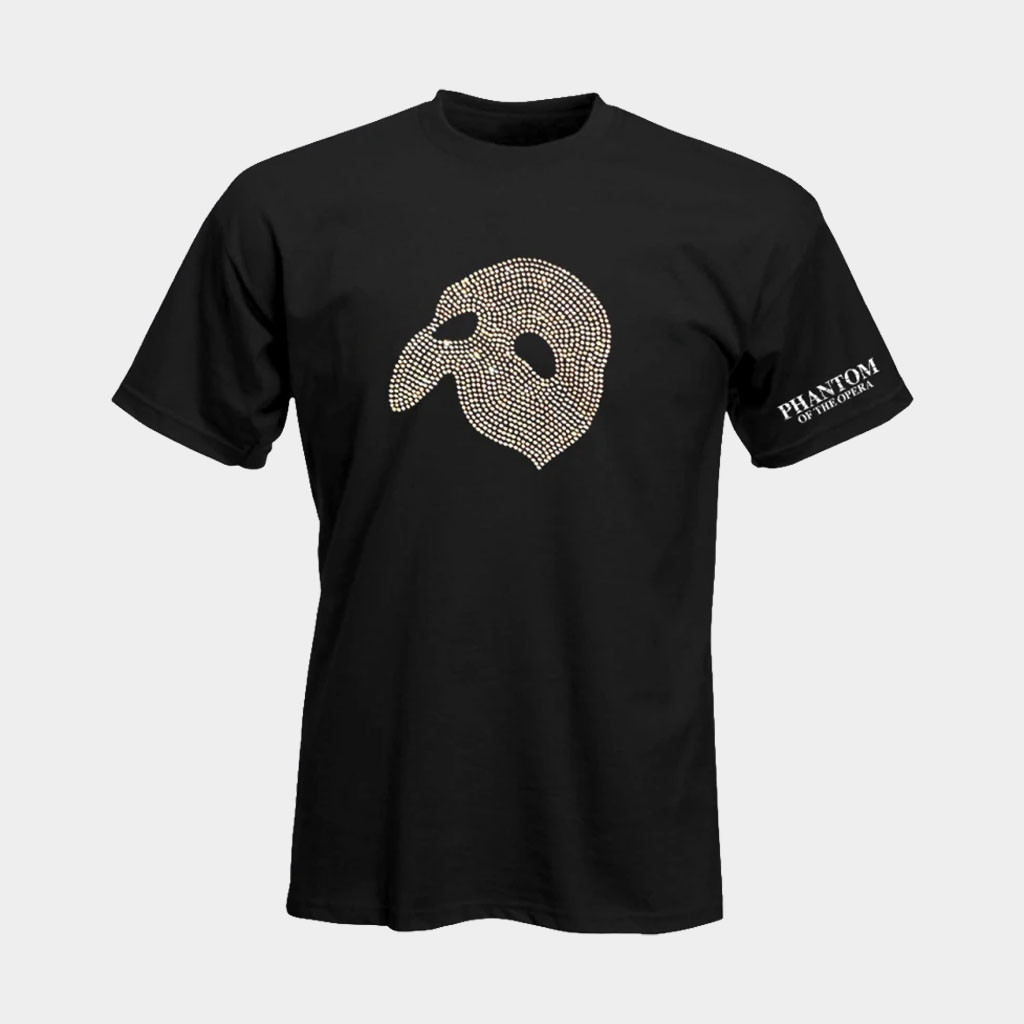 Phantom Of The Opera Merch 2026 Diamante T-Shirt Phantom Of The Opera Shirt Fan Gifts