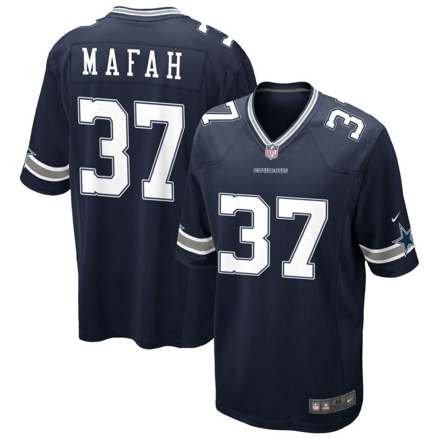Phil Mafah Dallas Cowboys 2025 Game Jersey - Navy