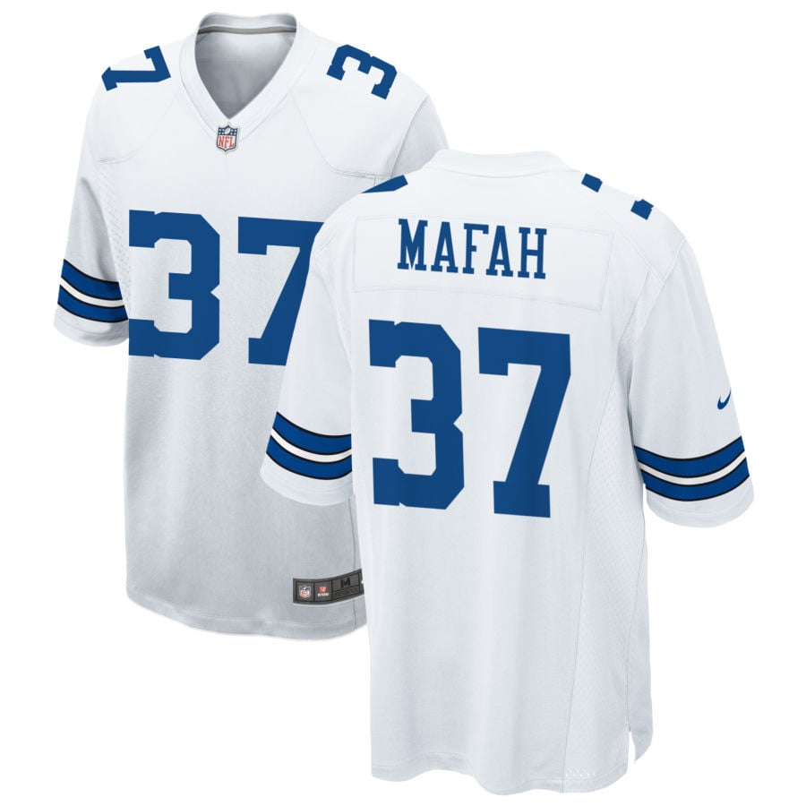 Phil Mafah Dallas Cowboys 2025 Game Jersey - White