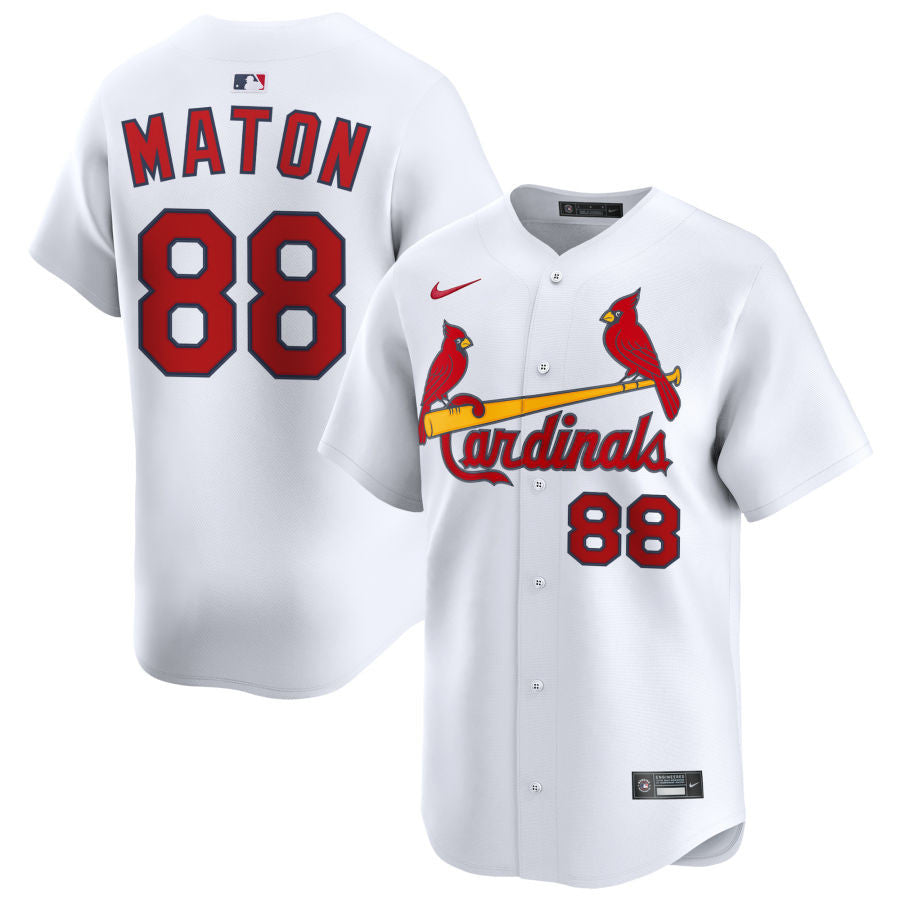 Phil Maton St. Louis Cardinals 2025 Home Limited Jersey - White