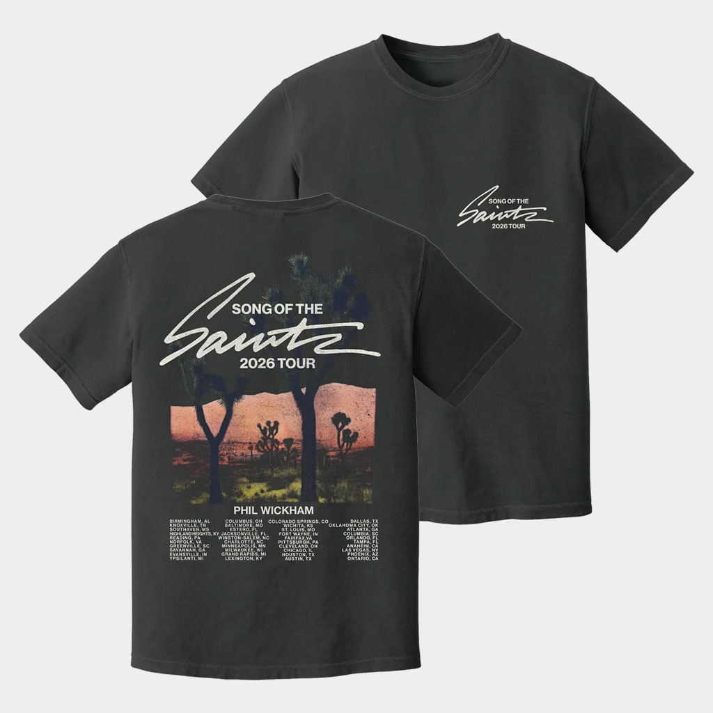 Phil Wickham Merch 2026 SOTS Desert Tour T-Shirt Unique Gifts For Music Lovers